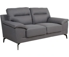 Home4You Sofa ENZO 2-vietė, tamsiai pilka