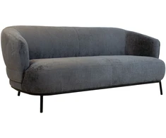 Home4You Sofa GEMALA, tamsiai pilka