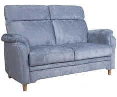 Home4You Sofa INGRID 2-vietė, pilkšvai mėlyna