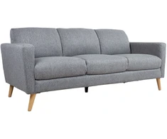 Home4You Sofa KAILI 3-vietė, pilka