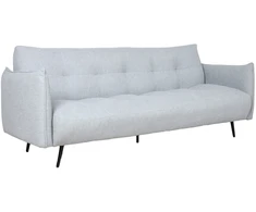 Home4You Sofa-lova LANDER Šviesiai Pilka, Trivietė, 202 cm