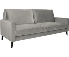 Home4You Sofa-lova ANNA su daiktadėže Smėlio spalvos aksomas