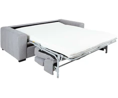 Home4You Sofa-lova KINGSTON 3 vietų 198x96xH76/94cm, pilka