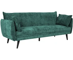 Home4You Sofa lova NOELLA Žalia, Trivietė, 212x82 cm