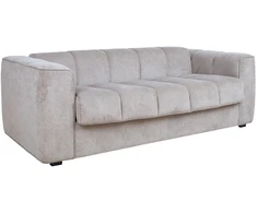 Home4You Spring Sofa-lova STELLA su spyruokliniu čiužiniu, smėlio spalvos