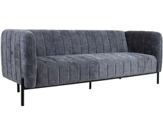 Home4You Sofa-lova TAMIKA 3-vietė, pilka