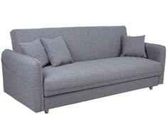 Home4You Sofa-lova VISBY 200x88xH93cm, pilka