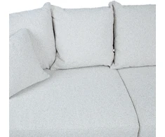 Home4You Sofa MAGNOLIA 2-vietė, šviesiai smėlio spalvos