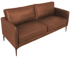 Home4You Sofa SOFIA 2-vietė, ruda