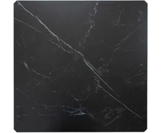 Home4You Stalas CARVES 90x90xH75cm, antracitas