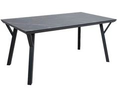 Home4You Stalas CASPER 160x90H73cm, pilkas
