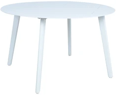 Home4You Stalas SAVO D120xH73cm, baltas