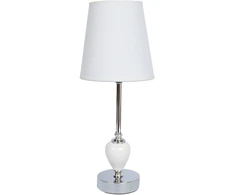 Home4You Lamp Stalinis šviestuvas BOLS H41,5cm, baltas