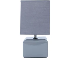 Home4You Lamp Stalinis šviestuvas AIMI H25cm, pilkas