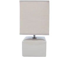 Home4You Lamp Stalinis šviestuvas AIMI H25cm, taupe