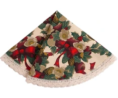 Home4You Staltiesė ŽIEMOS GĖLĖS D70cm, juostelės