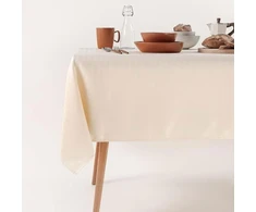 Home4You Easy Staltiesė LENGVAI PRIEŽIŪRA 135x220cm kreminė, 250g/m2