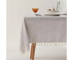Home4You Easy Staltiesė LENGVAI PRIEŽIŪRA 140x220cm smėlio spalvos, 300g/m2