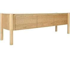 TV staliukas Home4You TV spintelė GARDENIA 153x43xA50,5cm, ąžuolo spalvos