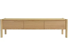 TV staliukas Home4You TV spintelė GARDENIA 183x43xA50,5cm, ąžuolo spalvos