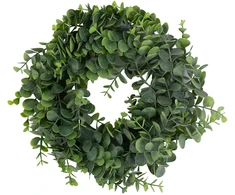Home4You Vainikas GREENLANDIJA D29cm, eukaliptas