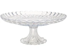 Home4You Stiklinė lėkštė VAISIŲ LĖKŠTĖ D30xH12cm