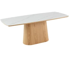 Fotelis Home4You Valgomojo stalas CHASE 200x90x76 cm
