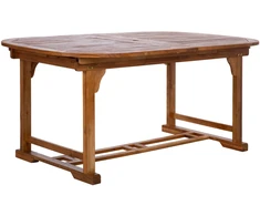 Home4You Stalas FABIOLA 285/225/165x100xH75cm, akacijos mediena