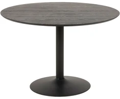 Fotelis Black Red White Home4You Valgomojo stalas IBIZA, juodas (MT_ACT/STO_GRAUS_110X74-BLACK-FR)
