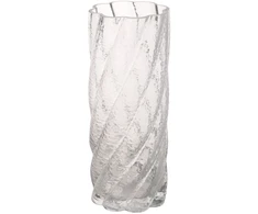 Home4You Vaza LAURO, D10xH25cm, skaidrus stiklas