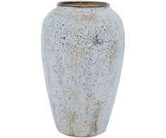Home4You Vaza „TITAN STONE“, D17 x H29 cm, smėlio spalvos
