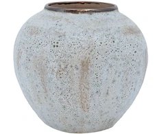 Home4You Vaza „TITAN STONE“, D20 x H20 cm, smėlio spalvos