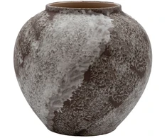 Home4You Vaza „TITAN STONE“, D20 x H20 cm, smėlio spalvos/rudos spalvos