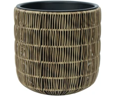 Home4You Sėjamoji WICKER D35xH36cm, šviesiai ruda