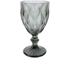 Home4You Vyno taurė CORAL 300ml, antracitas