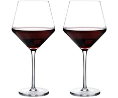 Home4You Vyno taurės CRYSTAL 2vnt 700ml "Burgundy"