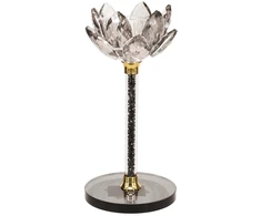 Home4You Žvakidė CHANLE H15,5 cm, pilka