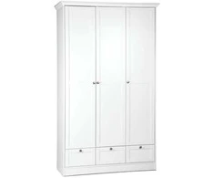 Homestyle4U Spinta, 120x51x200 cm, Balta