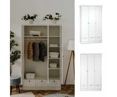 Homestyle4U Spinta, 120x51x200 cm, Balta