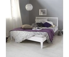 Homestyle4U Lova, 146x207 cm, balta