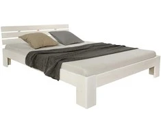 Lova Homestyle4U Lovos rėmas, 164x204x66 cm, balta