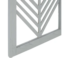 Homestyle4U Kambario pertvara, 120x2x170 cm, pilka