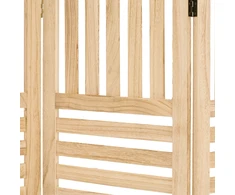 Homestyle4U Kambario pertvara, 120x2x170 cm, ruda