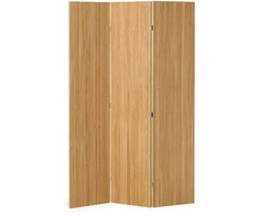 Homestyle4U Kambario pertvara, 120x2x170 cm, Natūrali