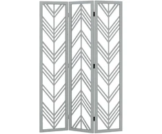 Homestyle4U Kambario pertvara, 120x2x170 cm, pilka
