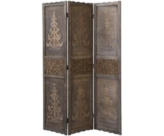 Homestyle4U Kambario pertvara, 120x2x170 cm, ruda