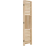 Homestyle4U Kambario pertvara, 120x2x170 cm, ruda