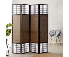 Homestyle4U Kambario pertvara, 160x200x1,8 cm, ruda