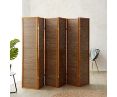 Homestyle4U Kambario pertvara, 264x2.2x175 cm, ruda