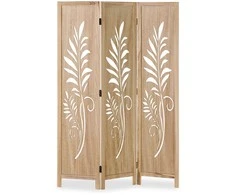 Homestyle4U Kambario pertvara, 120x2x170 cm, ruda